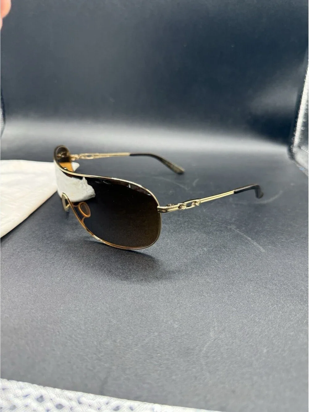 Oakley Collected Polished Gold/Tungsten Iridium Lenses OO4078-01